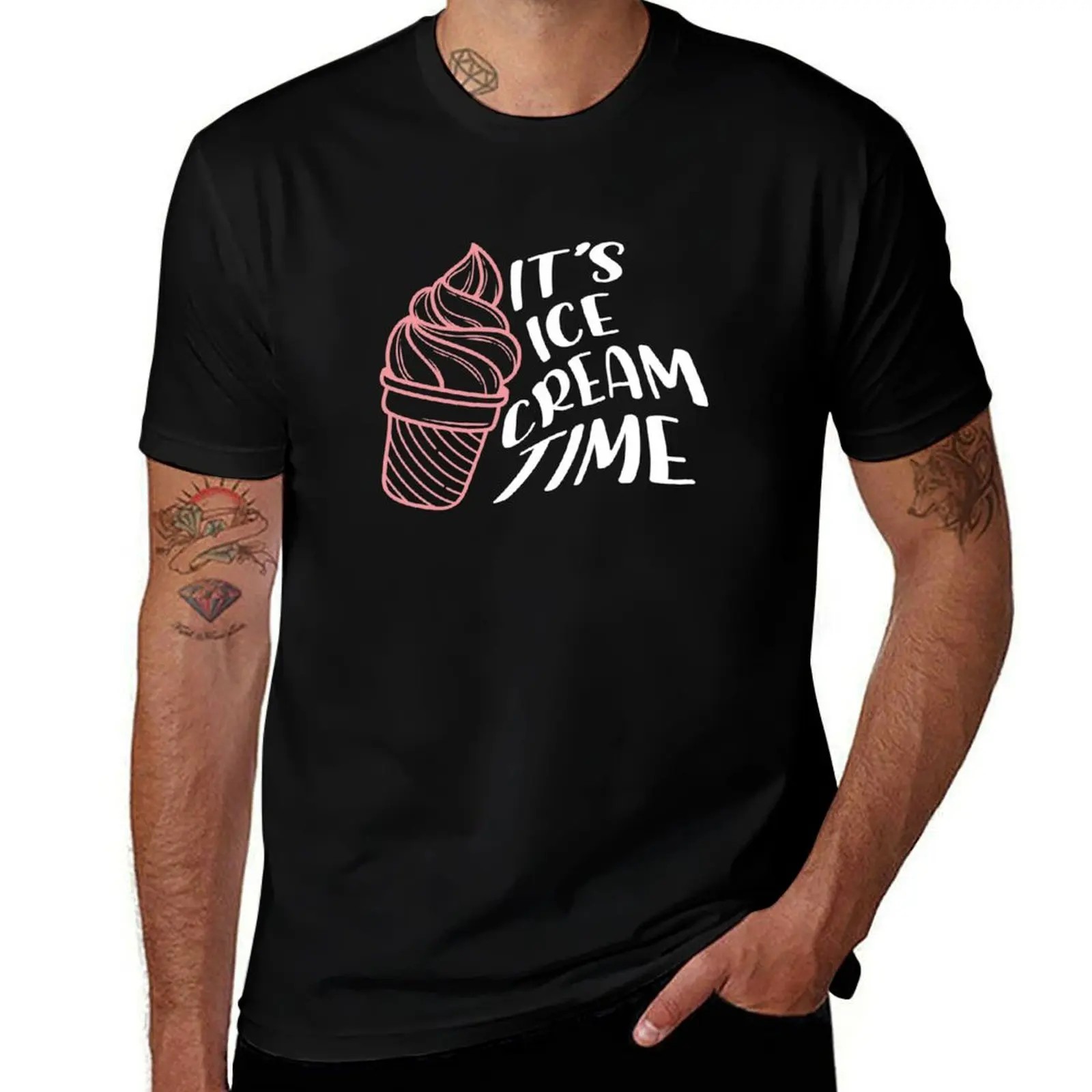 Cool It's Ice Cream Time Ƽ    ׷ ߷Ÿ   Ƽ mens ׷ Ƽ ִϸ̼